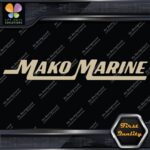 Compatible Mako Marine Fishing Boats Name Outboard Decals Stickers Vinyl - Image 23