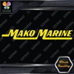 Compatible Mako Marine Fishing Boats Name Outboard Decals Stickers Vinyl - Image 6