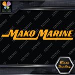 Compatible Mako Marine Fishing Boats Name Outboard Decals Stickers Vinyl - Image 7