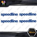 Compatible Speedline Wheels Corse Rims Pack of 4 MINI SIZE Decals Stickers Vinyl - Image 11