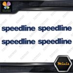 Compatible Speedline Wheels Corse Rims Pack of 4 MINI SIZE Decals Stickers Vinyl - Image 12