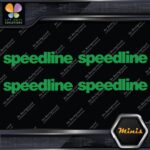 Compatible Speedline Wheels Corse Rims Pack of 4 MINI SIZE Decals Stickers Vinyl - Image 14