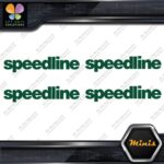 Compatible Speedline Wheels Corse Rims Pack of 4 MINI SIZE Decals Stickers Vinyl - Image 16