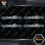 Compatible Speedline Wheels Corse Rims Pack of 4 MINI SIZE Decals Stickers Vinyl - Image 18