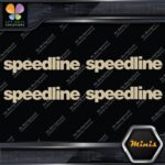 Compatible Speedline Wheels Corse Rims Pack of 4 MINI SIZE Decals Stickers Vinyl - Image 23