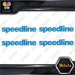 Compatible Speedline Wheels Corse Rims Pack of 4 MINI SIZE Decals Stickers Vinyl - Image 10