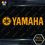 Compatible Yamaha Drums Keyboard Circle Tuning Fork Logo Vinyl Decals Stickers - Image 8