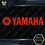 Compatible Yamaha Drums Keyboard Circle Tuning Fork Logo Vinyl Decals Stickers - Image 9