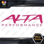 Compatible Alta Performance Cars Tuning Racing JDM Vinyl Decals Stickers - Image 29