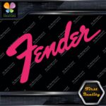 Compatible Fender Guitars Vintage Diagonal Name Logo Vinyl Decals Stickers - Image 21