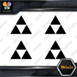 Compatible Fischer Skis Hockey Sports Pack of 4 MINI SIZE Decals Stickers Vinyl - Image 4