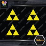 Compatible Fischer Skis Hockey Sports Pack of 4 MINI SIZE Decals Stickers Vinyl - Image 6