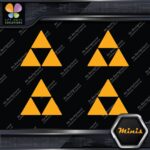 Compatible Fischer Skis Hockey Sports Pack of 4 MINI SIZE Decals Stickers Vinyl - Image 7