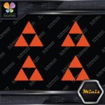 Compatible Fischer Skis Hockey Sports Pack of 4 MINI SIZE Decals Stickers Vinyl - Image 8