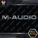 Compatible M-Audio Keyboards Synthesizers Name Logo Vinyl Decals Stickers - Image 5