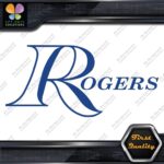 Compatible Rogers Drums Music Hollow Letters Name Logo Vinyl Decals Stickers - Image 11