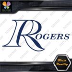 Compatible Rogers Drums Music Hollow Letters Name Logo Vinyl Decals Stickers - Image 12