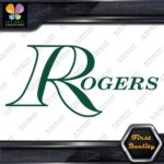 Compatible Rogers Drums Music Hollow Letters Name Logo Vinyl Decals Stickers - Image 16