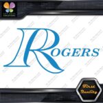 Compatible Rogers Drums Music Hollow Letters Name Logo Vinyl Decals Stickers - Image 10