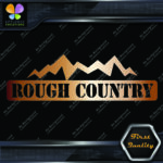 Compatible Rough Country Logo Mountain Trucks Lift Kits Vinyl Decal Stickers - Image 13