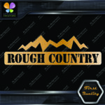 Compatible Rough Country Logo Mountain Trucks Lift Kits Vinyl Decal Stickers - Image 14