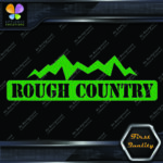 Compatible Rough Country Logo Mountain Trucks Lift Kits Vinyl Decal Stickers - Image 15