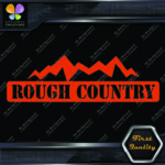 Compatible Rough Country Logo Mountain Trucks Lift Kits Vinyl Decal Stickers - Image 3