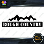 Compatible Rough Country Logo Mountain Trucks Lift Kits Vinyl Decal Stickers - Image 4