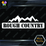 Compatible Rough Country Logo Mountain Trucks Lift Kits Vinyl Decal Stickers - Image 5