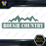 Compatible Rough Country Logo Mountain Trucks Lift Kits Vinyl Decal Stickers - Image 6