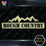 Compatible Rough Country Logo Mountain Trucks Lift Kits Vinyl Decal Stickers - Image 8