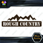 Compatible Rough Country Logo Mountain Trucks Lift Kits Vinyl Decal Stickers - Image 9