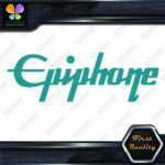 Compatible with Epiphone Guitars Logo Straight Name Music Vinyl Decals Stickers - Image 11