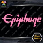 Compatible with Epiphone Guitars Logo Straight Name Music Vinyl Decals Stickers - Image 17