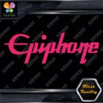 Compatible with Epiphone Guitars Logo Straight Name Music Vinyl Decals Stickers - Image 18