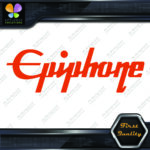 Compatible with Epiphone Guitars Logo Straight Name Music Vinyl Decals Stickers - Image 21