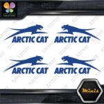 Compatible Arctic Cat Jumping Logo Pack of 4 MINI SIZE Decals Stickers Vinyl - Image 12