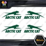 Compatible Arctic Cat Jumping Logo Pack of 4 MINI SIZE Decals Stickers Vinyl - Image 16