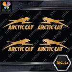 Compatible Arctic Cat Jumping Logo Pack of 4 MINI SIZE Decals Stickers Vinyl - Image 17