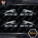 Compatible Arctic Cat Jumping Logo Pack of 4 MINI SIZE Decals Stickers Vinyl - Image 18