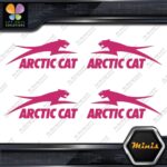 Compatible Arctic Cat Jumping Logo Pack of 4 MINI SIZE Decals Stickers Vinyl - Image 20