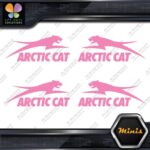 Compatible Arctic Cat Jumping Logo Pack of 4 MINI SIZE Decals Stickers Vinyl - Image 21