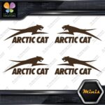 Compatible Arctic Cat Jumping Logo Pack of 4 MINI SIZE Decals Stickers Vinyl - Image 24
