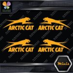 Compatible Arctic Cat Jumping Logo Pack of 4 MINI SIZE Decals Stickers Vinyl - Image 7