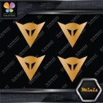 Compatible Dainese Motocycles Emblem Pack of 4 MINI SIZE Decals Stickers Vinyl - Image 16