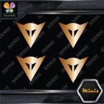 Compatible Dainese Motocycles Emblem Pack of 4 MINI SIZE Decals Stickers Vinyl - Image 18