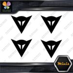 Compatible Dainese Motocycles Emblem Pack of 4 MINI SIZE Decals Stickers Vinyl - Image 3