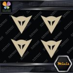Compatible Dainese Motocycles Emblem Pack of 4 MINI SIZE Decals Stickers Vinyl - Image 22