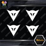Compatible Dainese Motocycles Emblem Pack of 4 MINI SIZE Decals Stickers Vinyl - Image 4