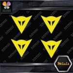 Compatible Dainese Motocycles Emblem Pack of 4 MINI SIZE Decals Stickers Vinyl - Image 6